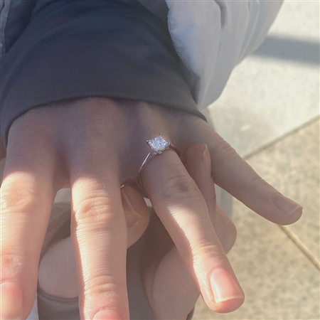 She said YES!!